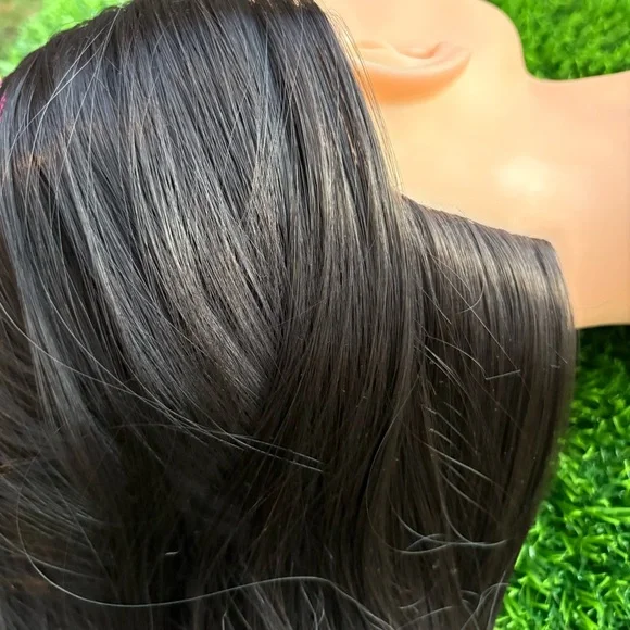 MANNEQUIN HEAD WIG PRACTICE HAIRSTYLE BEAUTICIAN HAIRDRESSER UPDO COSMETOLOGY - Picture 8 of 15